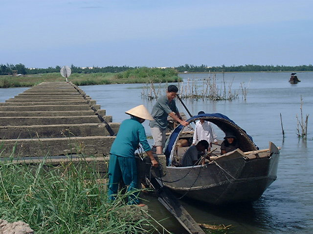 Fishing in Hue Lagoon